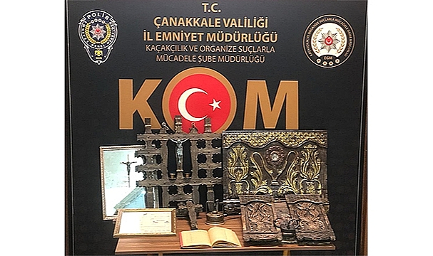 TARİHİ ESER KAÇAKÇILARINA DARBE!