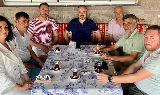 TURAN ASSOS BÖLGESİNDE MUHTARLARLA VE TURİZM İŞLETMECİLERİYLE BİR ARAYA GELDİ