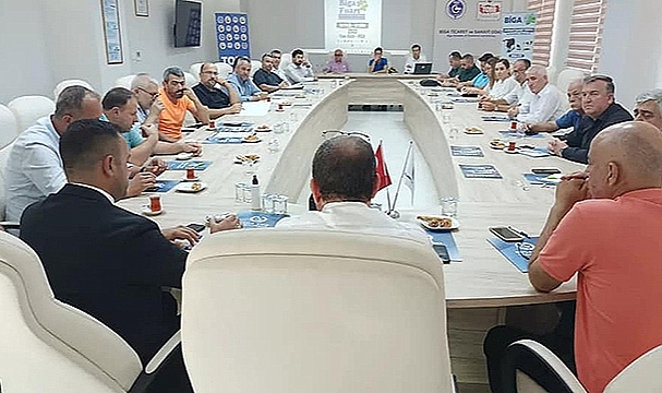 BİGA FUARI HAZIRLIK TOPLANTISI YAPILDI
