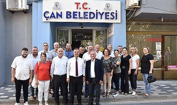 CHP'DEN ÇAN'A ZİYARET