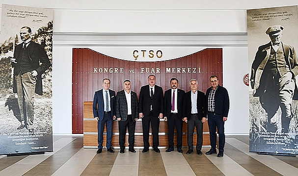 BAŞKANLARDAN ÇTSO YÖNETİM KURULUNA HAYIRLI OLSUN ZİYARETİ