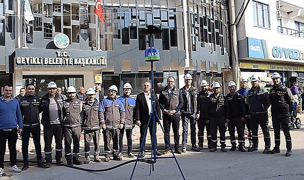 GEYİKLİ DOĞALGAZA KAVUŞTU