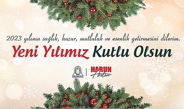 ÇAN BELEDİYESİ'NDEN YENİYIL MESAJI