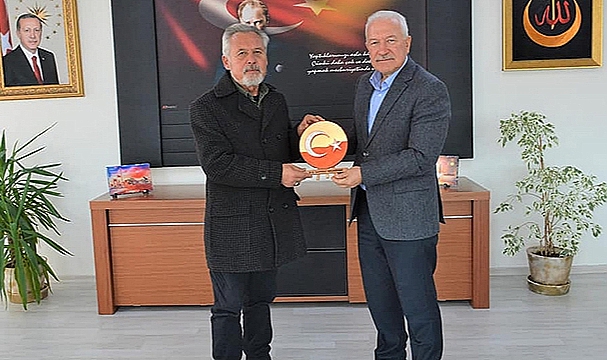 BAŞKAN YILMAZ'A ZİYARET
