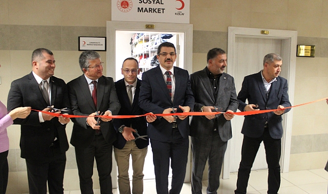 Çanakkale Adliyesinde Kızılay Sosyal Market Açıldı