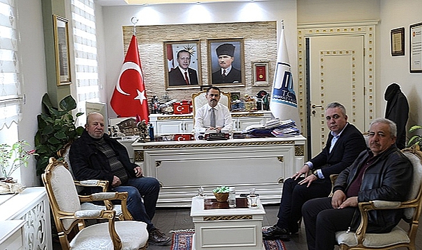 ÇANAKKALE ZİRAAT ODASI YÖNETİMİNDEN VALİ AKTAŞ'A VEDA ZİYARETİ