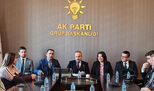 Turan, Bigalı Gazetecileri ‘10 Ocak Çalışan Gazeteciler Günü’nde Gazi Meclis’te ağırladı