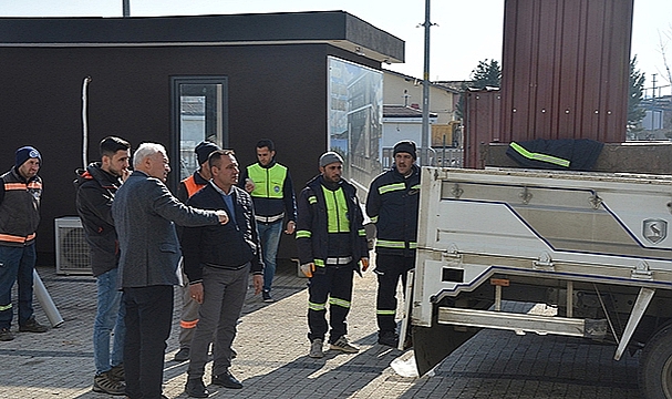 "DEPREM BÖLGESİNE 13. ARACIMIZI UĞURLADIK"