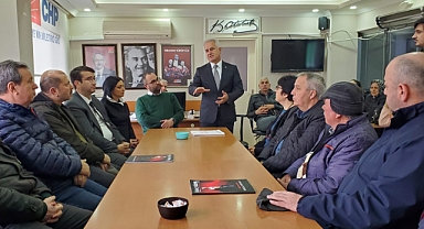 CHP'li Güneşhan'dan Bayramiç, Biga, Eceabat, Karabiga ve Gümüşçay'a ziyaret