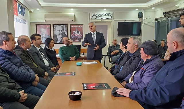 CHP'li Güneşhan'dan Bayramiç, Biga, Eceabat, Karabiga ve Gümüşçay'a ziyaret