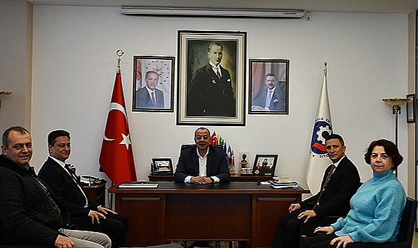 HALKBANK ŞUBE MÜDÜRÜ'NDEN ÇTSO YÖNETİM KURULU'NA TANIŞMA ZİYARETİ