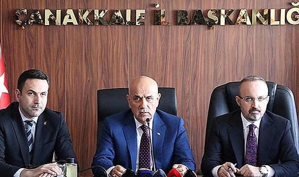 BAKAN KİRİŞÇİ'DEN AK PARTİ'YE ZİYARET