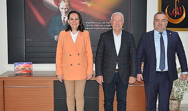 ÇANAKKALE BAROSUNDAN BAŞKAN YILMAZ'A ZİYARET