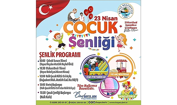 KEPEZ'DE 23 NİSAN ŞENLİĞİ