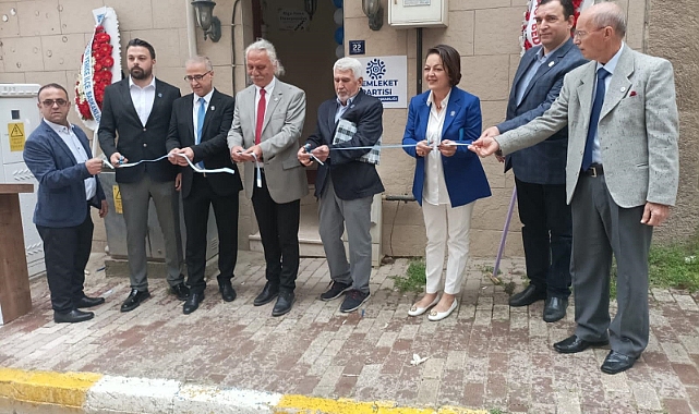MEMLEKET PARTİSİ BİGA İLÇE BAŞKANLIĞI BİNASI AÇILDI