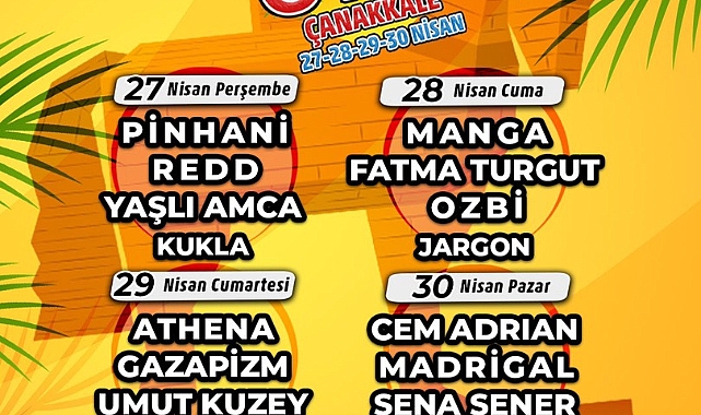 O’fest Çanakkale başlıyor