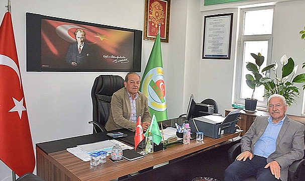 BAŞKAN YILMAZ'DAN BAŞKAN SEVİM'E ZİYARET