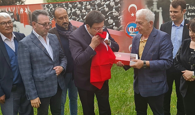 CHP'li Erkek'ten şehit aileleri ve muharip gazi derneklerine ziyaret