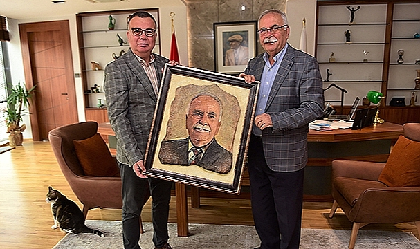 KEPEZ BELEDİYE BAŞKANI ARSLAN'DAN BAŞKAN GÖKHAN'A ZİYARET