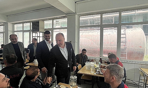 VEKİL ADAYI KEÇECİ İÇDAŞ'TA