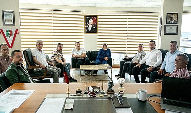 BUDAK'TAN BAŞKAN ARSLAN'A ZİYARET