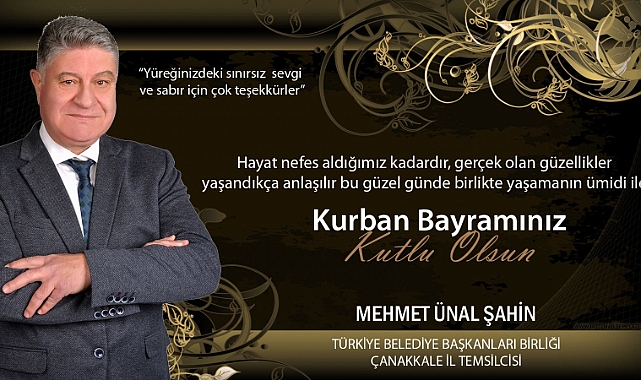 Mehmet Ünal Şahin “Bayramlar her zaman bütünleştirici olmuştur.”