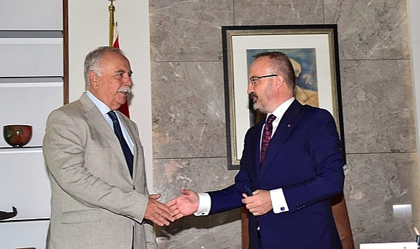 TURAN VE GİDER'DEN BAŞKAN GÖKHAN'A ZİYARET