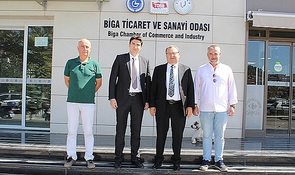 BAŞSAVCI DEMİR'DEN BİGA TSO'YA İADE-İ ZİYARET