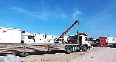 ÇANAKKALE'YE AFAD KONTEYNER DEPOSU