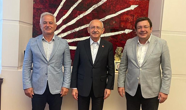 CHP'li Erkek ve CHP'li Güneşhan Kılıçdaroğlu ile bir araya geldi