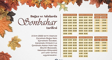 GESTAŞ'TAN SONBAHAR TARİFESİ