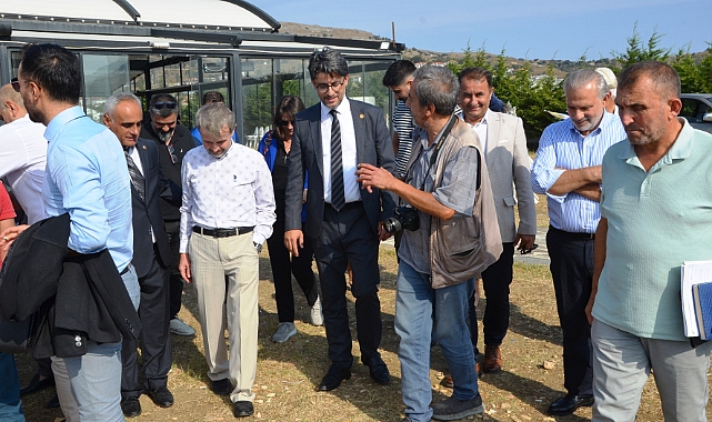 Rektörü Prof. Dr. R. Cüneyt Erenoğlu Gökçeada da