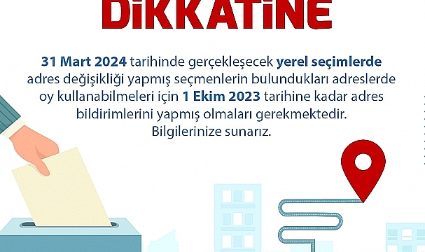 SEÇMENLERİN DİKKATİNE..!