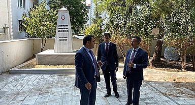 VALİ AKTAŞ, HAMİDİYE ŞEHİTLİĞİNDE İNCELEMELERDE BULUNDU