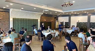 VALİ AKTAŞ, KAYMAKAM ADAYLARINI AĞIRLADI