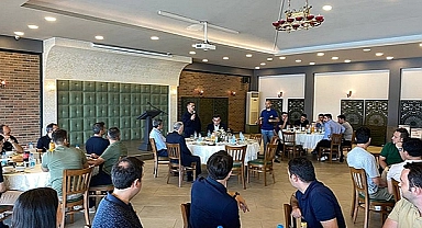 VALİ AKTAŞ, KAYMAKAM ADAYLARINI AĞIRLADI
