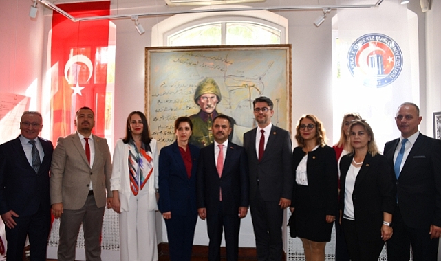 "Çanakkale’den Cumhuriyete Anafartalar Kahramanı Mustafa Kemal Atatürk Sergisi” Açıldı