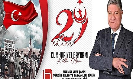 M. Ünal Şahin ''Aydınlık Yarınlarımızı Hep Birlikte Kuracağız''.