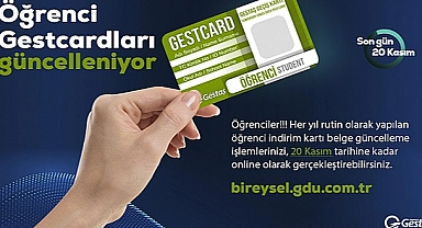 ÖĞRENCİ KARTLARI GÜNCELLENİYOR