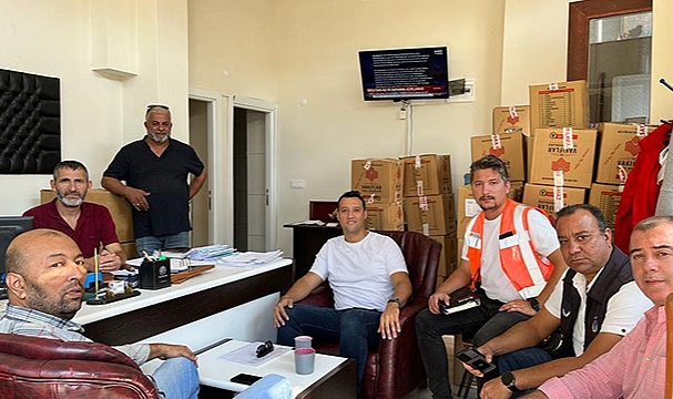 TEMİZLİK İŞLERİ MÜDÜRLÜĞÜ, ÇAKAB VE SUEZ'DEN MUHTARLARA ZİYARET