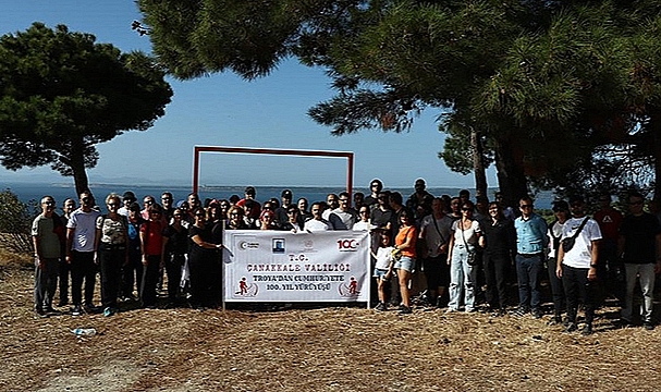 TROYA'DAN CUMHURİYETE 100. YIL YÜRÜYÜŞÜ