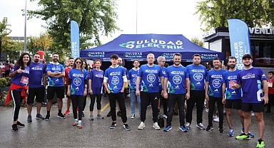 ULUDAĞ ELEKTRİK KOŞU TAKIMI, HAYALİM OKUL PROJESİ İÇİN KOŞTU