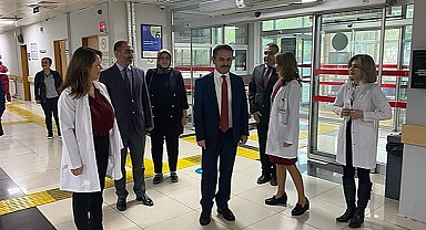 VALİ AKTAŞ, ÇANAKKALE AĞIZ VE DİŞ SAĞLIĞI MERKEZİNİ ZİYARET ETTİ
