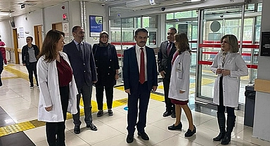 VALİ AKTAŞ, ÇANAKKALE AĞIZ VE DİŞ SAĞLIĞI MERKEZİNİ ZİYARET ETTİ