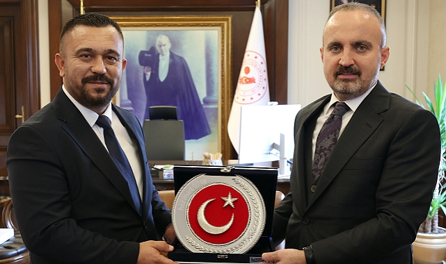 Hak İş Konfederasyonu Çanakkale Şubesi Turan’ı ziyaret etti