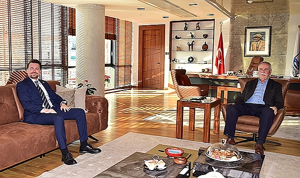 KUNT'TAN BAŞKAN GÖKHAN'A ZİYARET