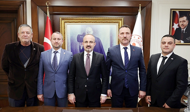MHP Gelibolu İlçe yönetimi Turan’ı ziyaret etti