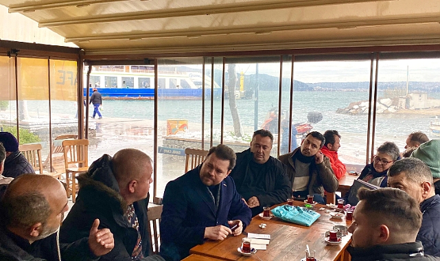 Belediye Başkan Adayı Burak Kunt Ziyaretlerine Devam Ediyor.