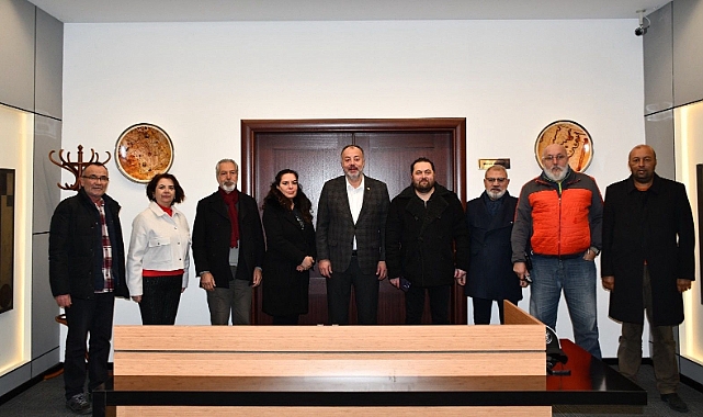 ÇANAKKALE İNTERNET VE SOSYAL MEDYA BASIN MENSUPLARI DERNEĞİ’NDEN ÇTSO’YA ZİYARET