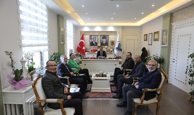 Çanakkale İnternet ve Sosyal Medya Basın Mensupları Derneğinden Vali İlhami Aktaş'a ziyaret